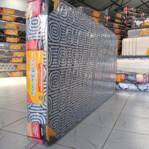 MORNING GLORY-HEAVY DUTY FOAM MATTRESS-QUILTED COVER 3x6 / 6 INCHES