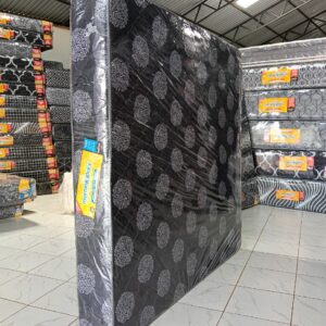 MORNING GLORY-MEDIUM DUTY FOAM MATTRESS-QUILTED COVER 6x6 / 10 INCHES